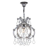Teresa - 1 Bulb - Chrome - Pendeloque Clear